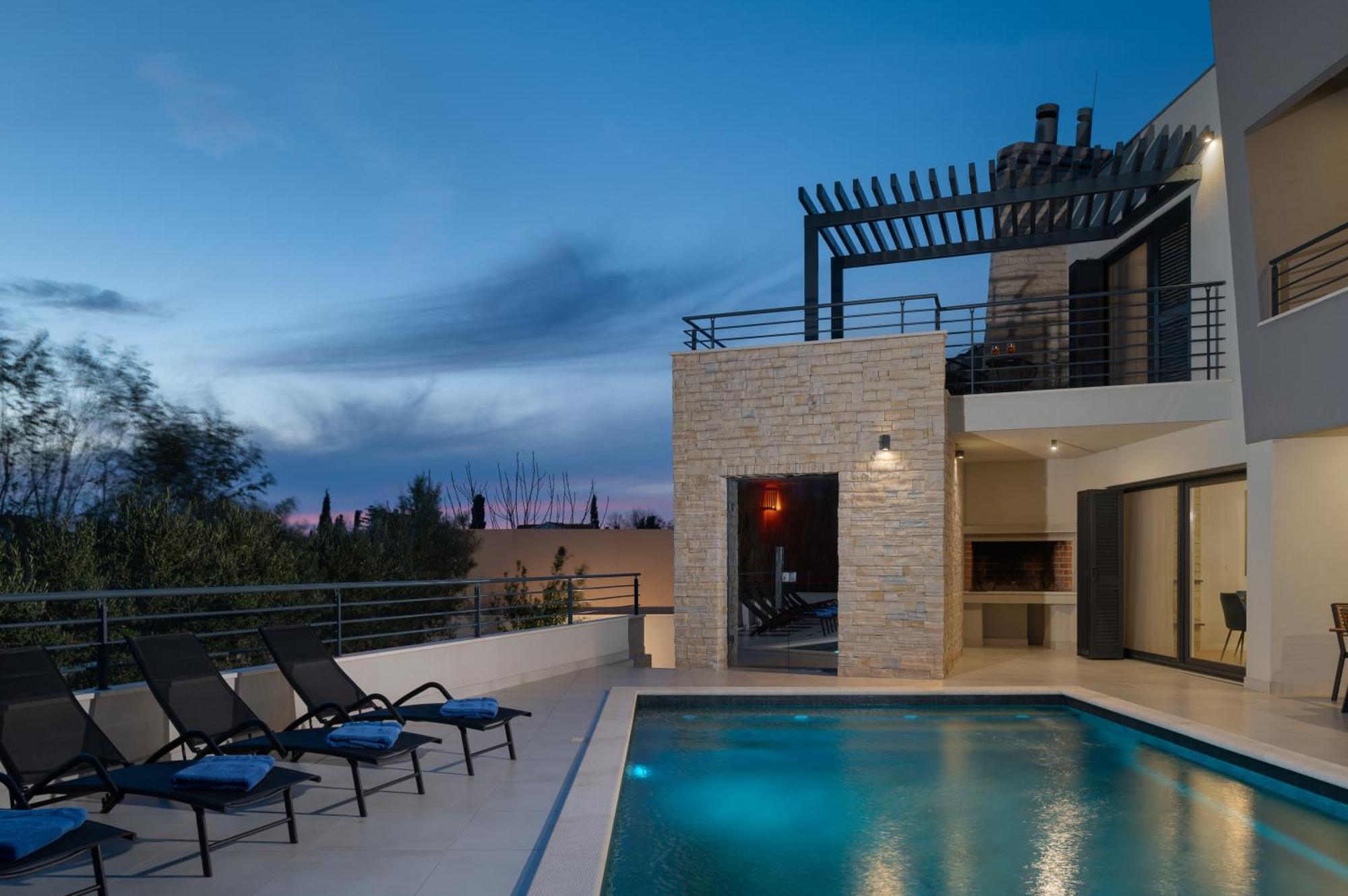 Villa Roca With Heated Pool And Sauna Privlaka (Zadar)